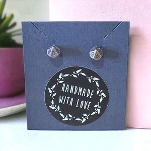 Handcrafted D10 Metal Earrings